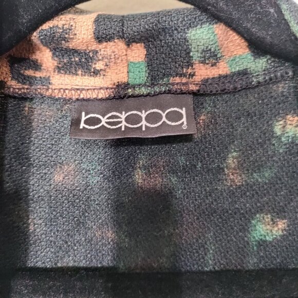 Vintage Beppa Langenlook Vest Open Front Size Medium - Picture 3 of 8